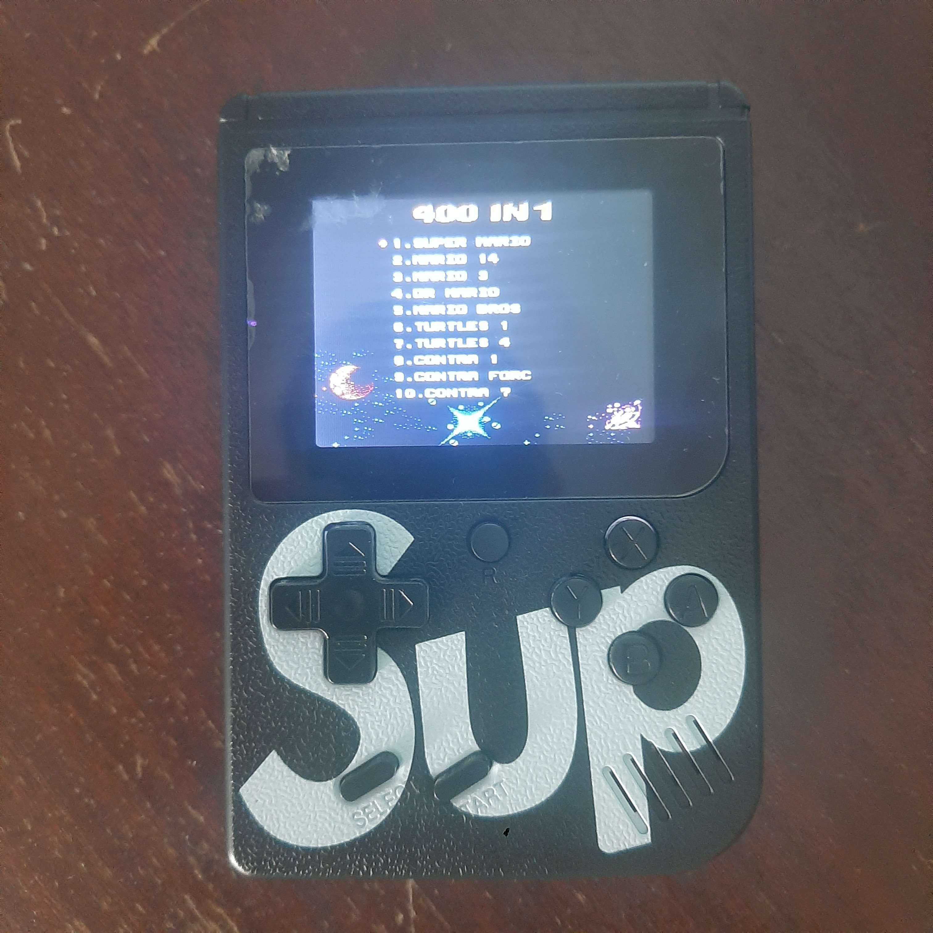 SUP Game Box, Игрална конзола с 400 в 1 ретро игри 8 бита game pad