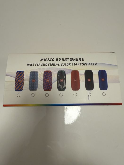 Boxa portabila T&G TG117 neagră