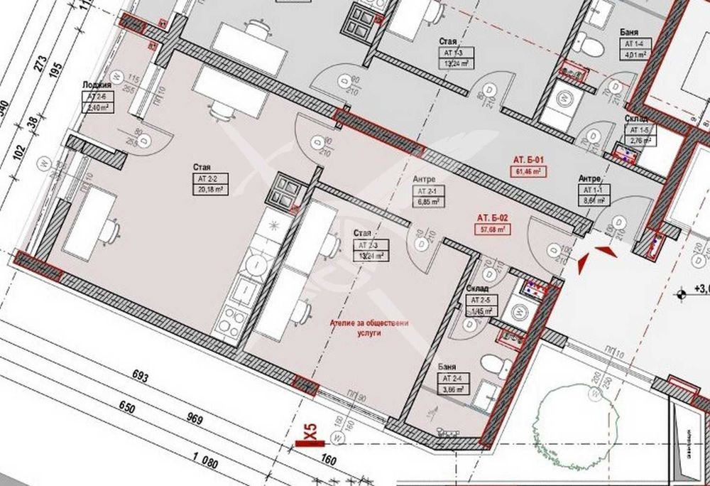 Продава се Двустаен апартамент в София, Младост 3 - 74 кв.м за 1663 €/кв.м - Снимка #4