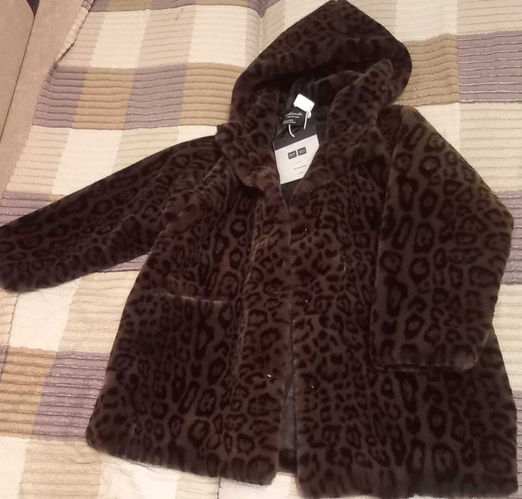 Шуба искуственная, под норку