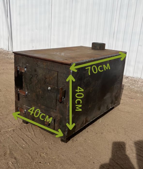 Печь для отопления либо в баню.