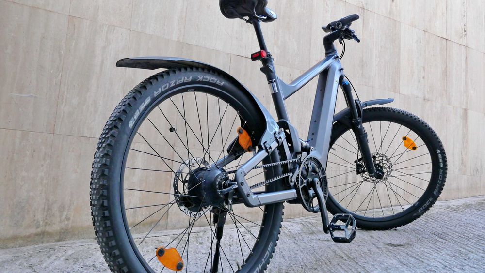 Riese & Muller Delite GT Rohloff Е14, 27.5, ремък, FOX, Bosch CX 45км