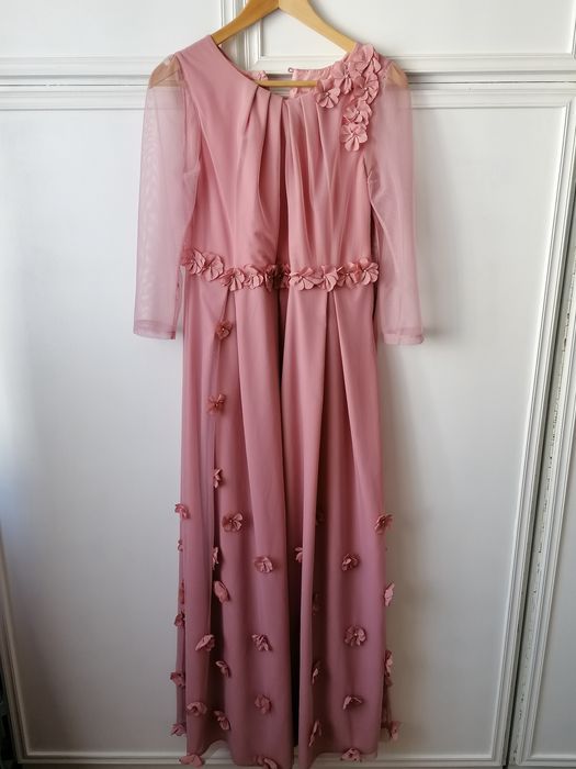 Rochie roz eleganta (si de gravide)