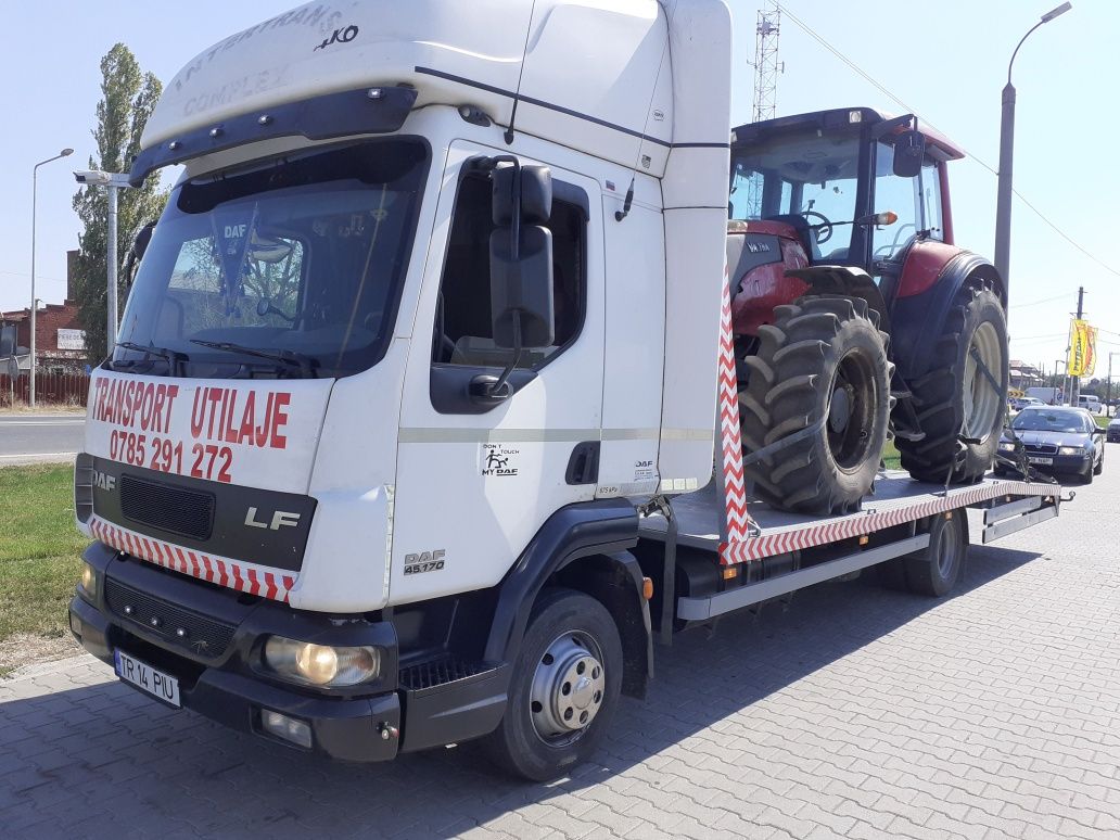 Tractri auto transport utilaje Alexandria Roșiori cervenia ciolanesti