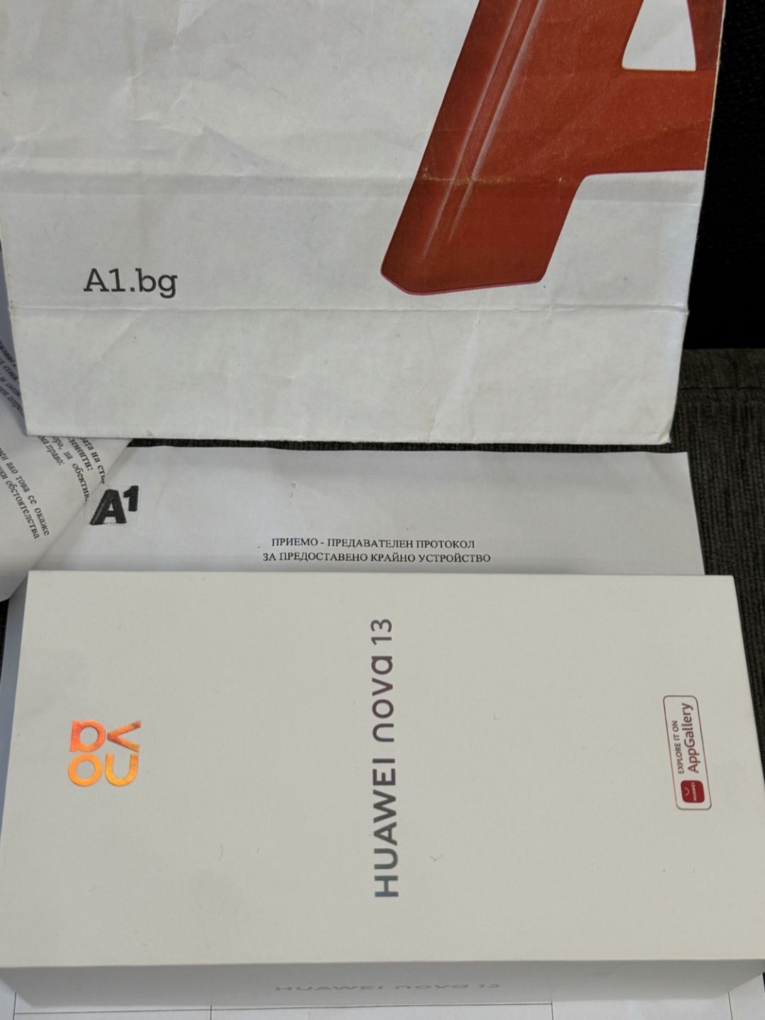 КАТО НОВ 256GB Huawei Nova 13 A1 Гаранция 2027г. Black / Черен
