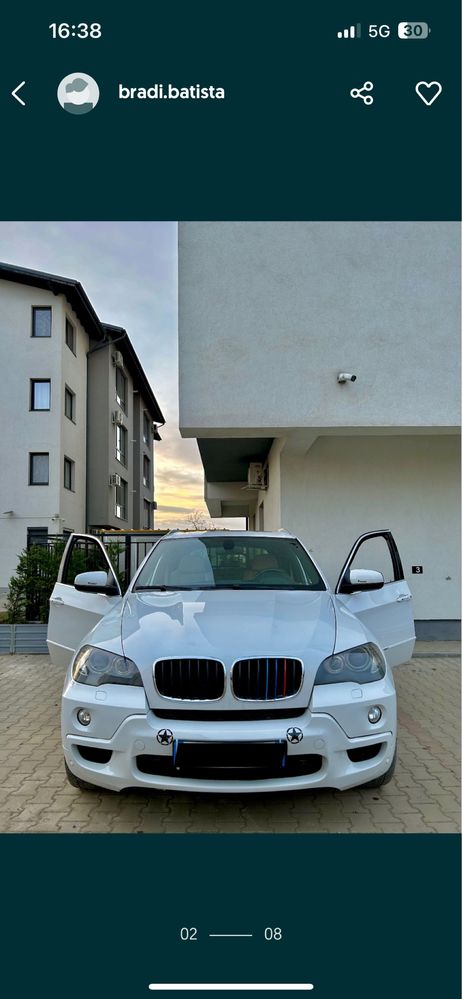 BMW X5M 4.8 benzina (masina rara)