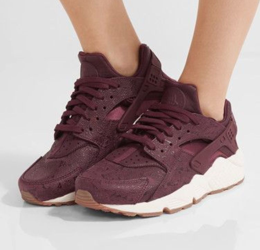 Nike Air Huarache Premium, piele, noi, 38