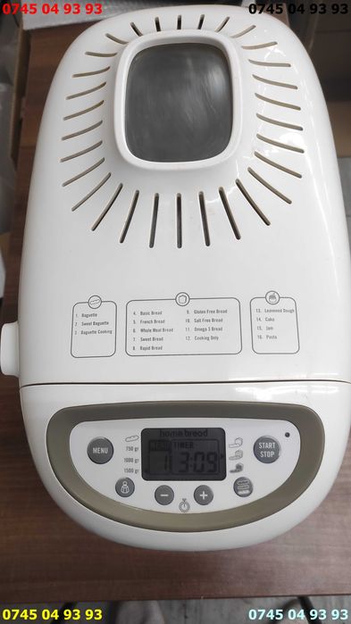 masina de paine Moulinex B11 OW610131 cuva si cuva baghete fara palete
