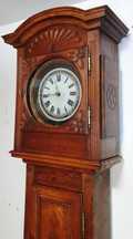 Ceas de podea cu pendul si 2 greutati anii 1800