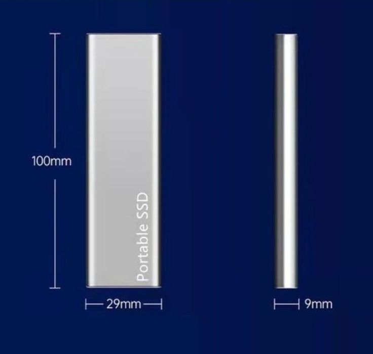 SSD 4000 GB portabil, nou