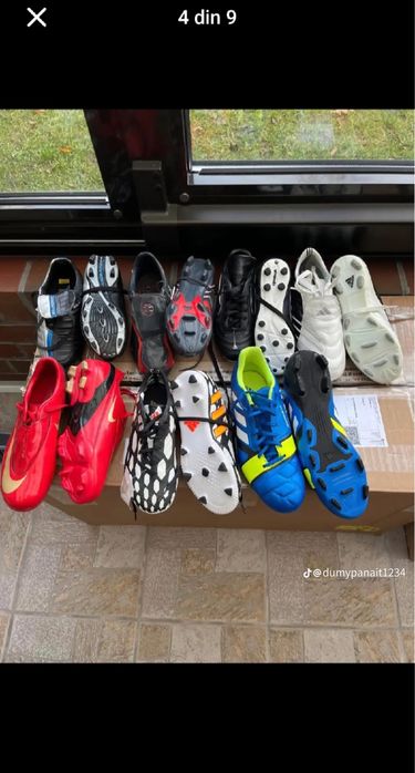 Ghete fotbal, adidasi sintetic !