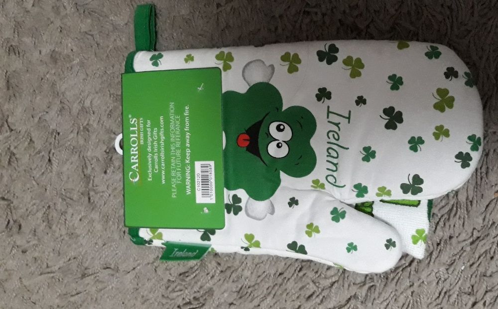 souvenir Irlanda manusa si prosop bucatarie Ireland