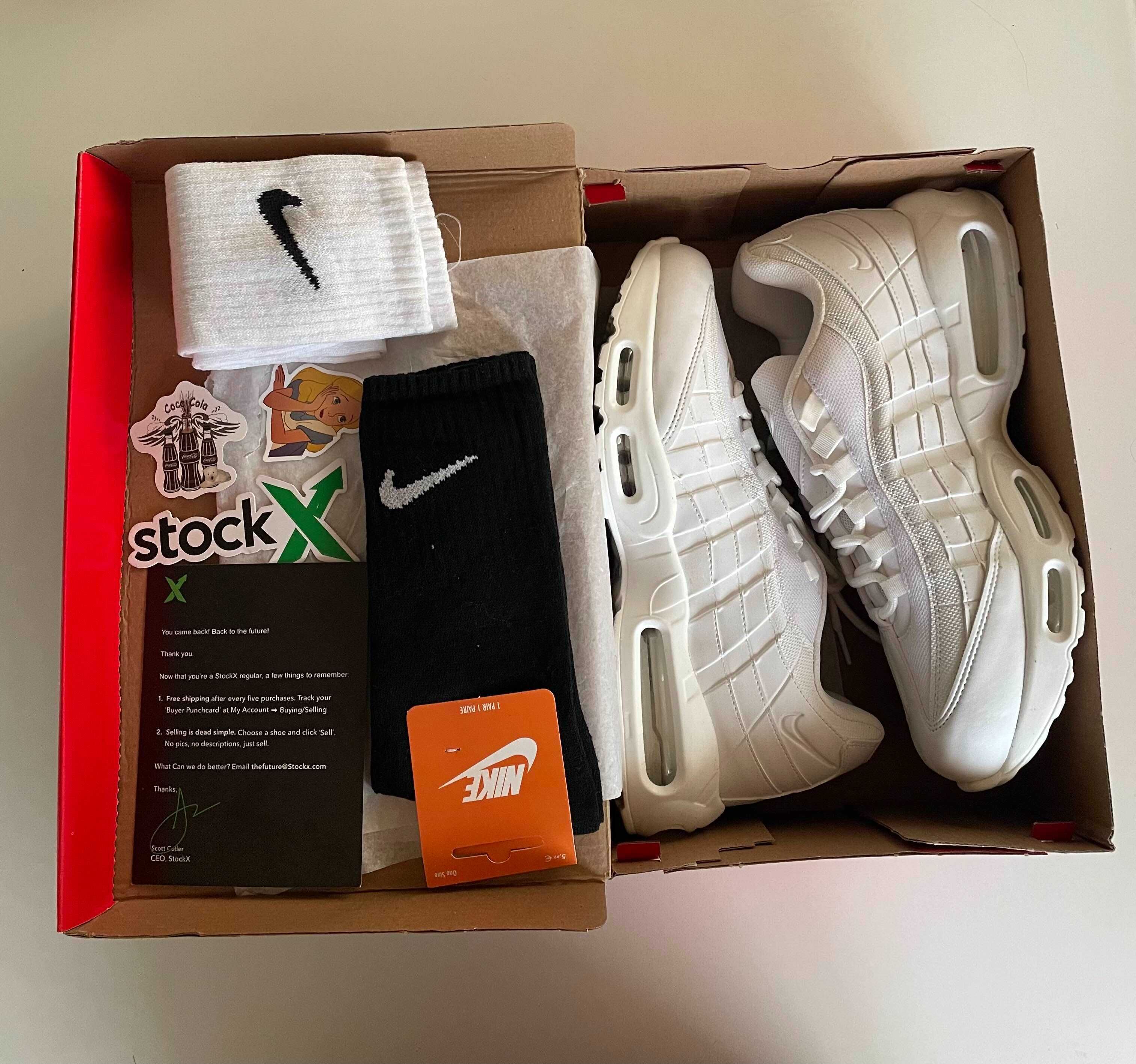 Nike Air Max 95 Classic White (от/до 40-45 номер)
