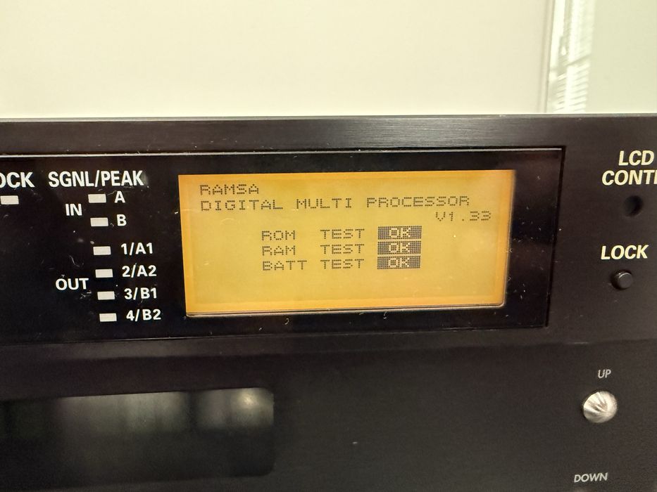 Crossover procesor DSP Panasonic Ramsa WZ-DM35NH