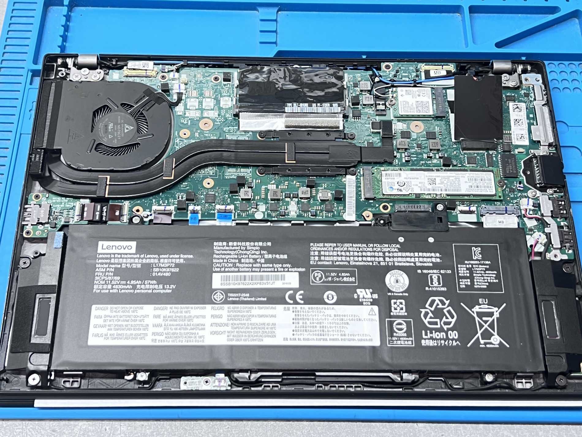 Lenovo ThinkPad T480s 14" i5-8250U 16GB 510GB/-> Отлично състояние