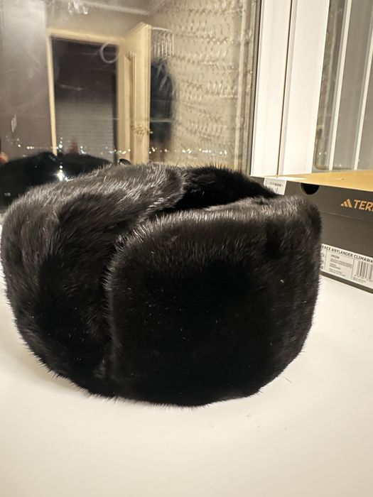 Головной убор из натуральной норки