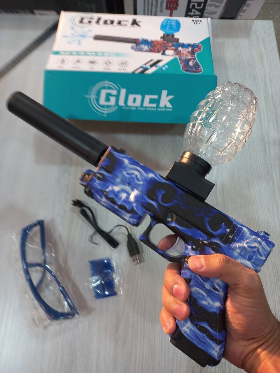 Orbigun Glock Орбиз Пистолет Глок. Автоматический режим стрельбы
