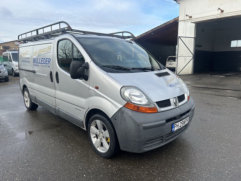 Renault Trafic 1.9dci 101cp, 6trepte lung. Ac, fab 2005. Portbagaj sus