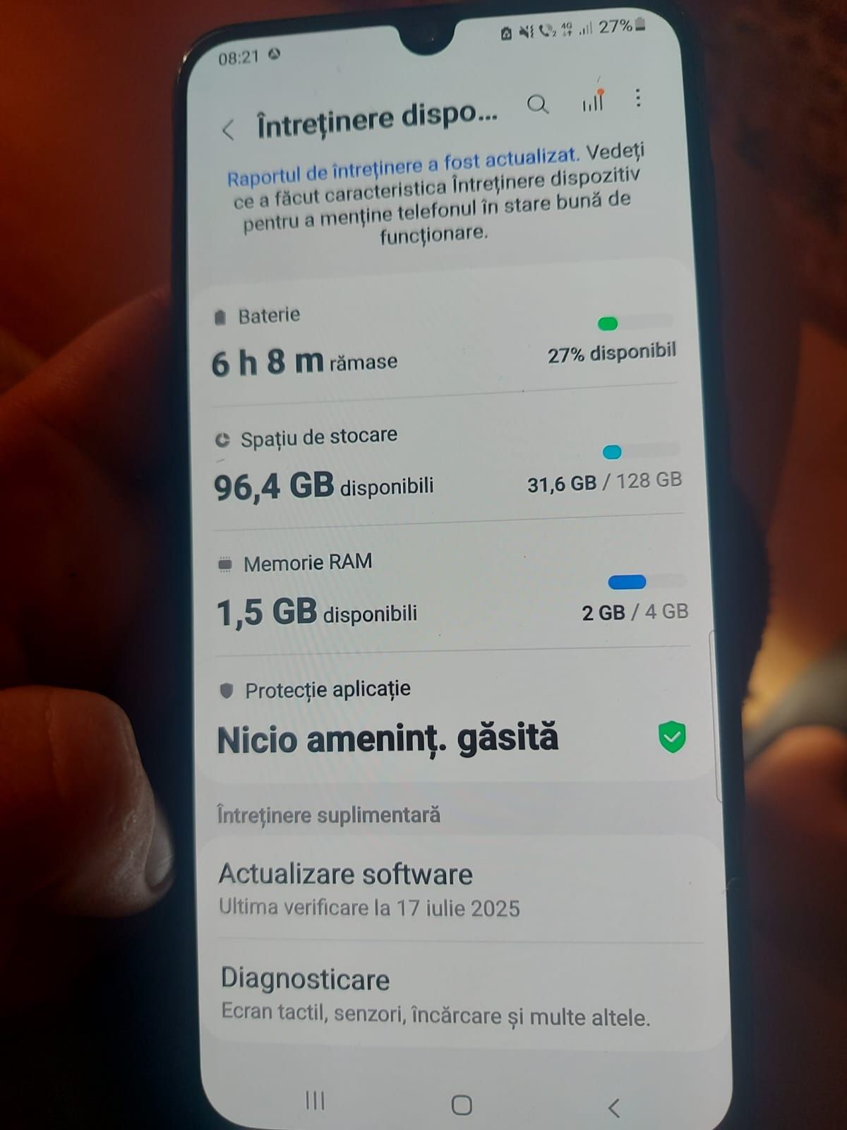 Vand sau schimb samsung a 50