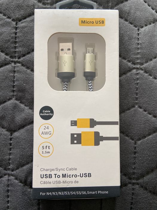 Кабел USB to Micro-USB