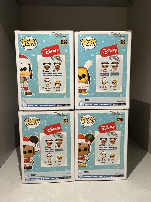 Funko Pop - Set 4 Micky Mouse