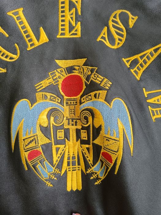 Uncle Sam мъжко кожено яке винтидж уникално М