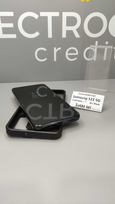 Samsung S22 5G 8GB RAM/256GB/Black ID717-AG2