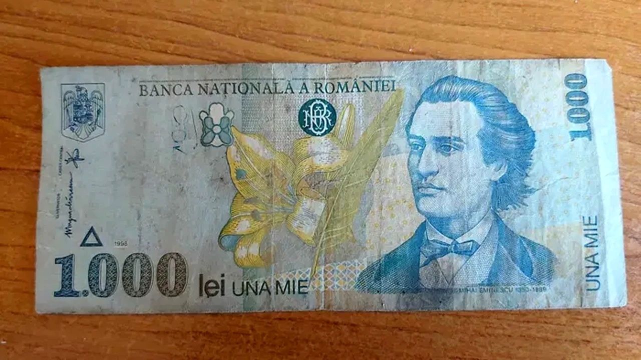 Bancnota 1.000 de lei din 1998