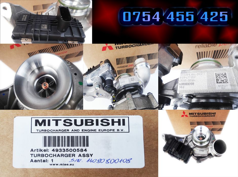 turbina BMW e82 e87 120d e90 320d 163 cp 177 cp 184 cp f10 f30 x3 520d