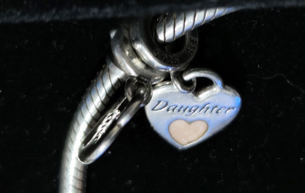 Pandora талисман за гривна ,,майка и дъщеря " и слонче