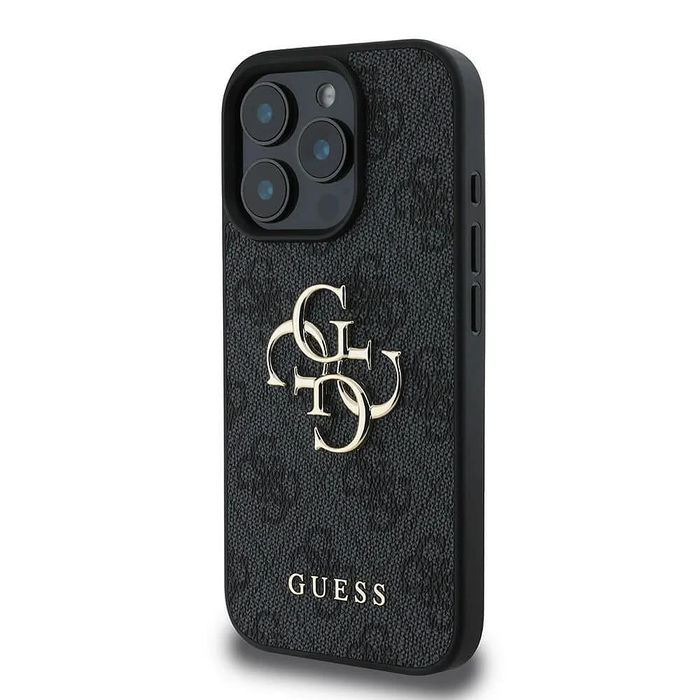 Guess hardcase 4g big logo – iphone 16 pro max – черен