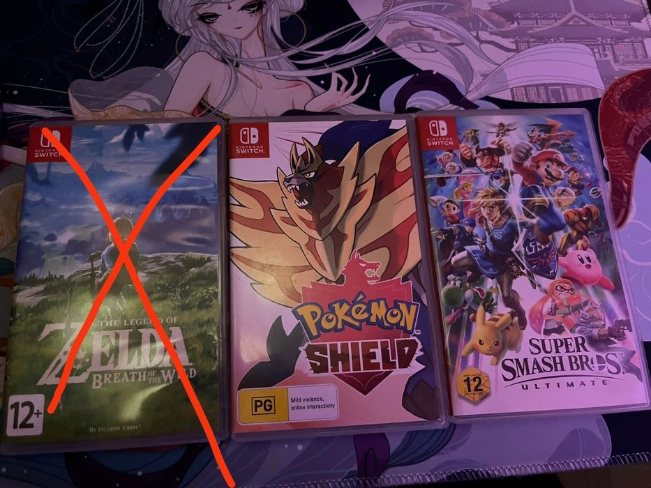 Продам игры для Нинтендо свитч