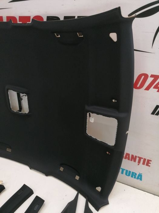 Plafon tapițerie textila cupola E90 Seria 3 Negru M