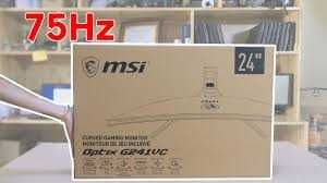 Продаётся как новый монитор 24 дюйм Curved MSI Optix G24 FullHD 75Hz