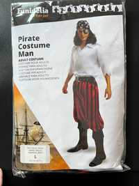 Costume pirat barbat, femeie si fetita