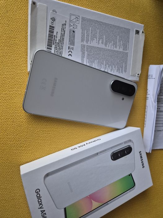 Samsung Galaxy A56 5G, Бял с 36 мес. гаранция