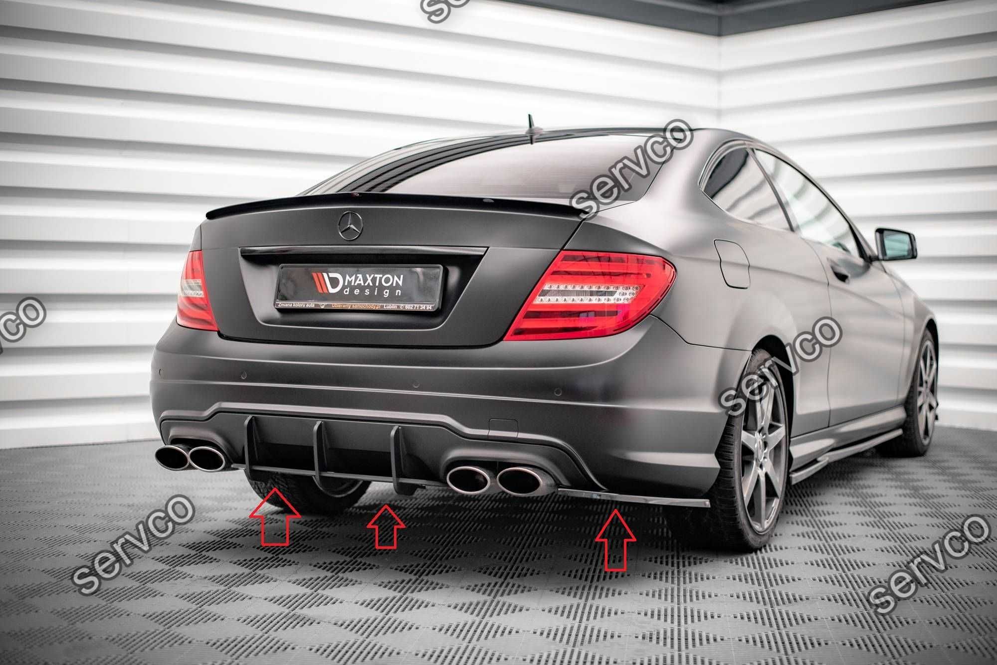 Pachet Body kit Mercedes C Class C204 Coupe AMG-Line 2011-2015 v3