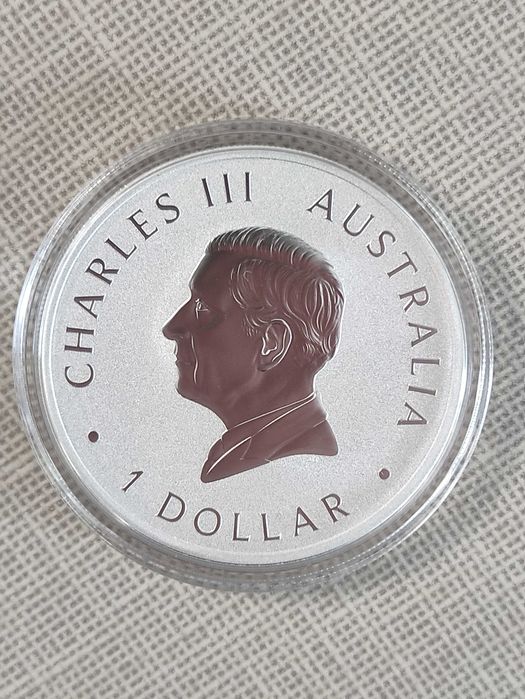 Сребърни монети от 1 тройунция 999 чисто сребро