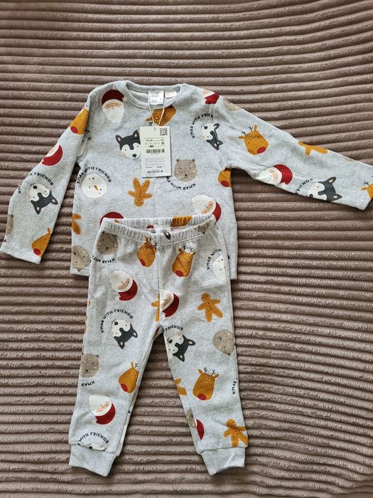 Пижама детская новогодняя новая Zara 92 БЕЗ ТОРГА