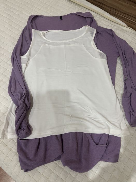 Лот в лилаво и бяло