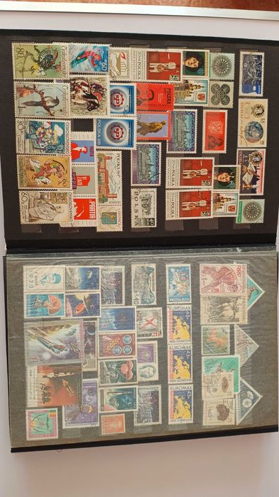 Clasor cu timbre de dinainte de 1990