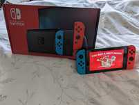 Vând consola Nintendo Switch V2 + Switch Pro Controller