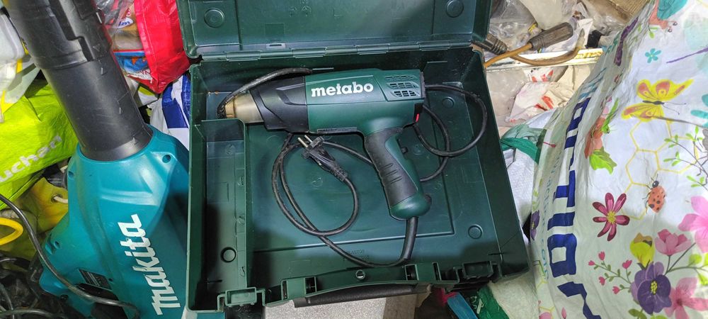 pistol  aer cald metabo 2000w  Nou. cititi secrierea