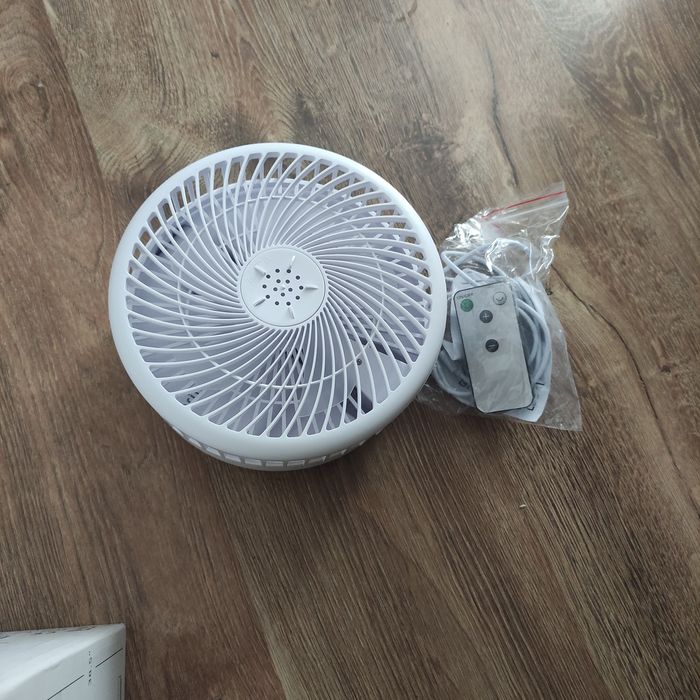 Ventilator cu acumulator, cu picior mare cu rotire 120°