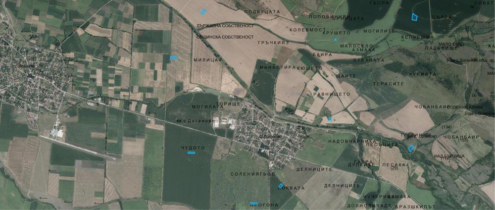 Земеделска земя 25декара в Доганово