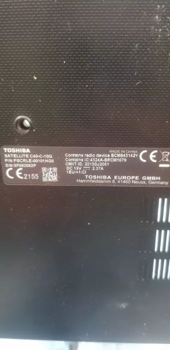 piese Toshiba Satellite L850-13M si C40-C-10Q