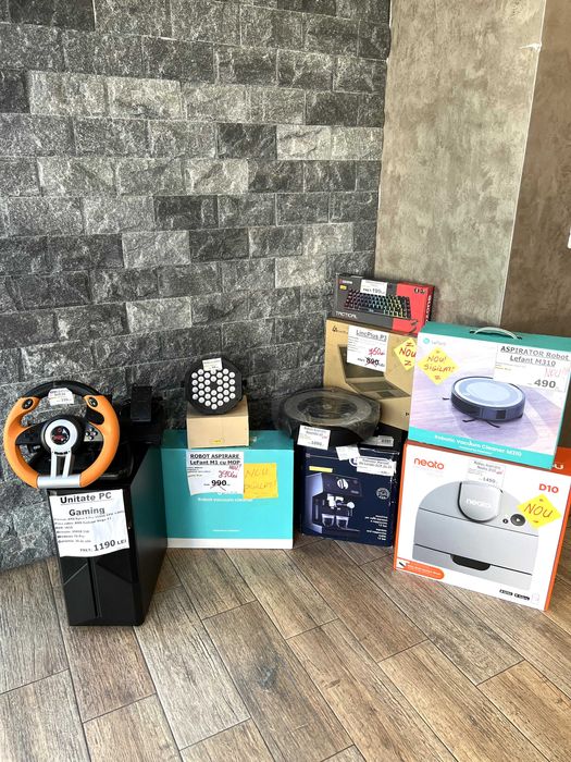 Ventilator portabil pt gât KENSUKA NF4, 5viteze, 9600mAh, NOU!