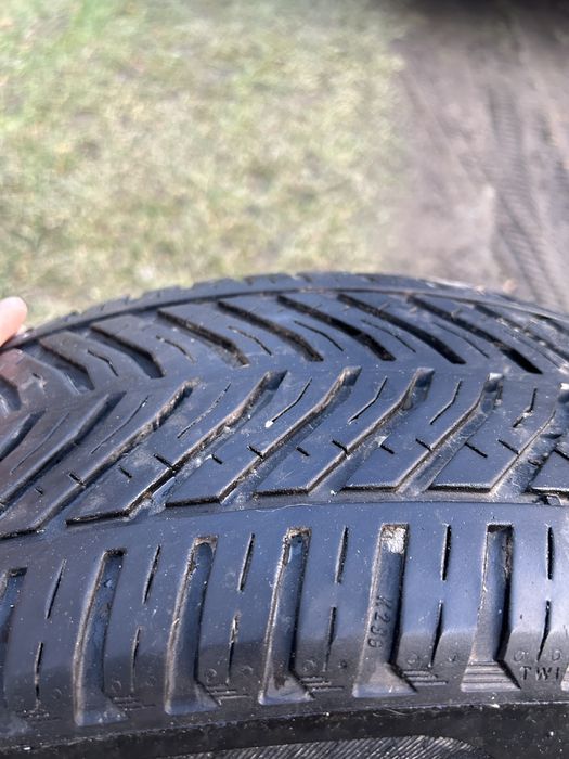 Set 4 roti 185/65 R15 jante aliaj anvelope all season