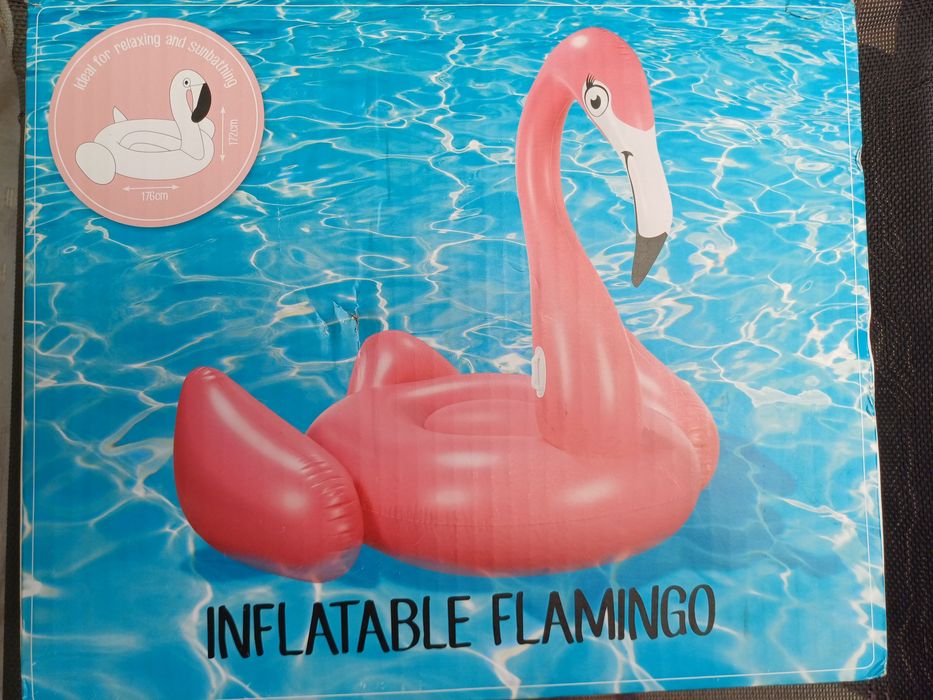 Saltea gonflabila Flamingo