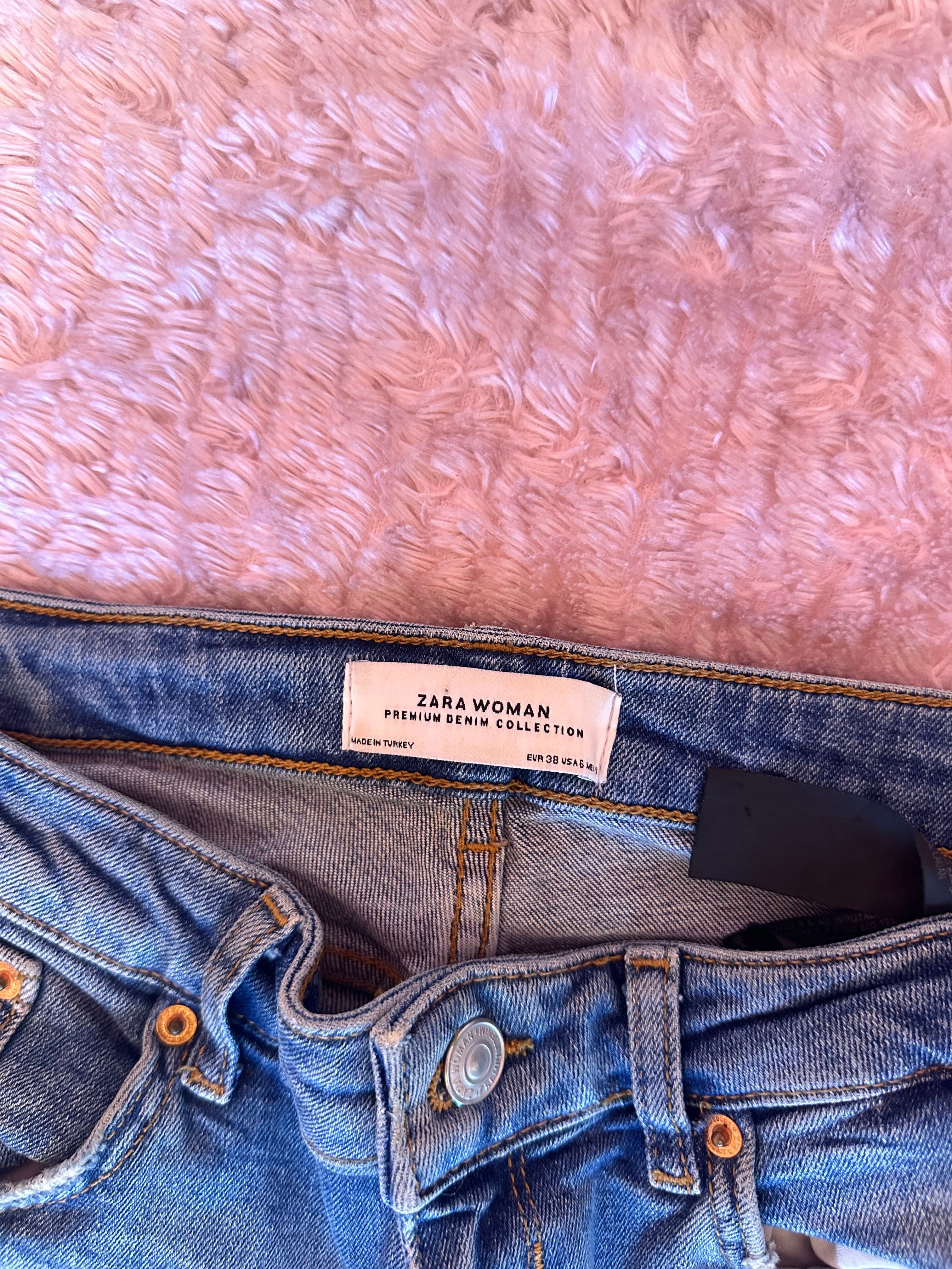 Синьо дънки ZARA